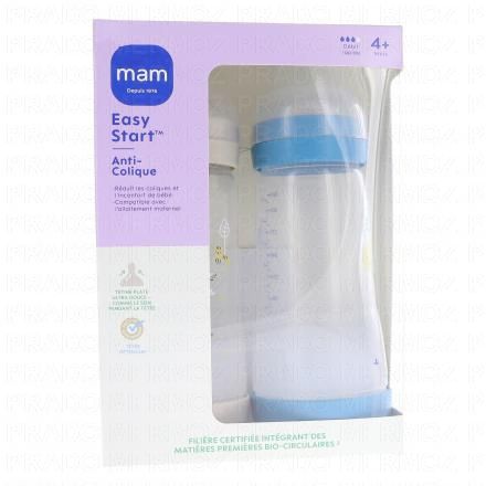 MAM Easy Start Anti-Colique biberon d&eacute;bit 3 320ml (lot de 2 ocean et sable)