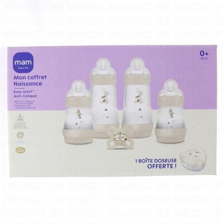 MAM Easy Start - Mon premier coffret biberon (beige)