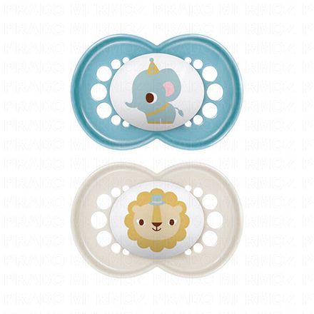 MAM Original Animaux - 2 Sucettes +6 Mois Ref 27