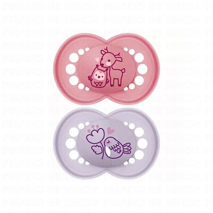 MAM Original Nature - 2 Sucettes +6 Mois Ref 49