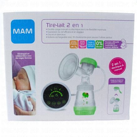 MAM Tire lait 2 en 1