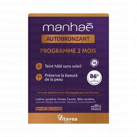 MANHAE Autobronzant (60 g&eacute;lules)