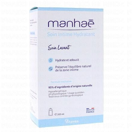 MANHAE Soin lavant intime hydratant flacon 200 ml