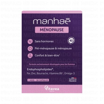 MANHAE capsules sans hormones (30 capsules)