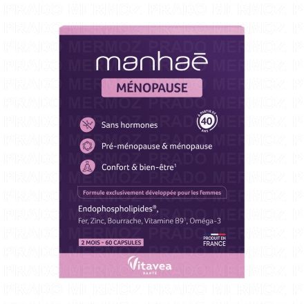 MANHAE capsules sans hormones (60 capsules)