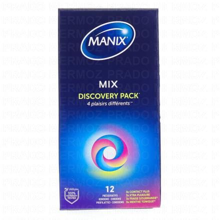 MANIX Mix Discovery Pack 12 Pr&eacute;servatifs