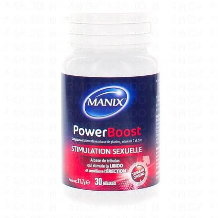 MANIX Power Boost 30 g&eacute;lules