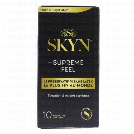 MANIX Skyn - Supreme Feel Pr&eacute;servatifs sans latex exra fin (x10)