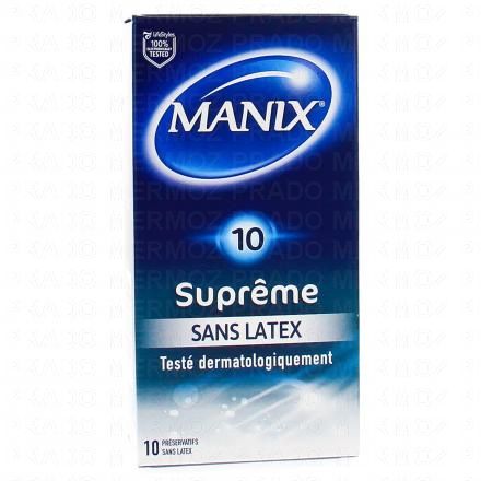 MANIX Suprême boîte 10 préservatifs