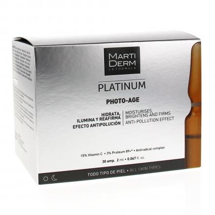 MARTIDERM Platinum Photo-âge (boîte de 30 ampoules)
