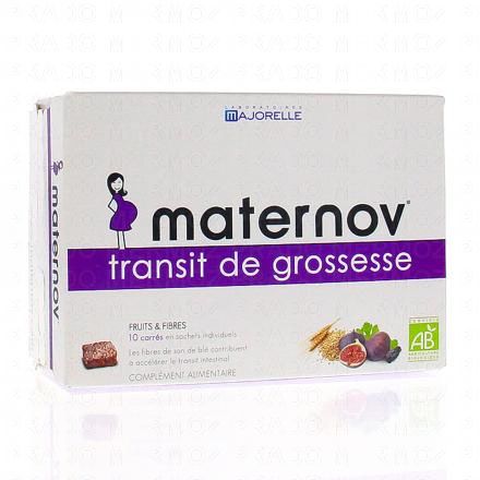 MATERNOV Transit de grossesse x10 carr&eacute;s