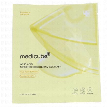 MEDICUBE Masque &eacute;claircissant Kojic Acid Turmeric 28g