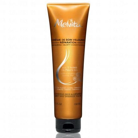 MELVITA Capillaire Expert - Cr&egrave;me de soin velours r&eacute;paration bio 150ml