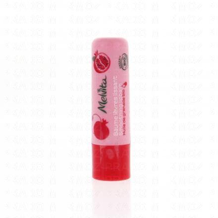 MELVITA Fruit&eacute;s & vitamin&eacute;s - Baume l&egrave;vres lissant bio grenade 4.5g