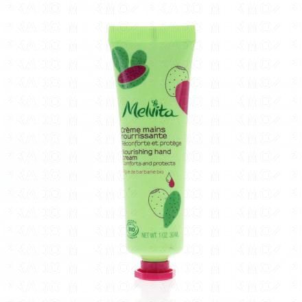 MELVITA Fruit&eacute;s & vitamin&eacute;s - Cr&egrave;me mains nourrissante bio figue de barbarie tube 30ml