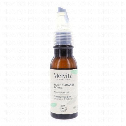MELVITA Huile de beaut&eacute; - Huile d'amande douce 50ml