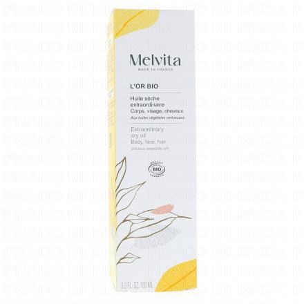 MELVITA L'Or Bio - Huile s&egrave;che extraordinaire bio (100ml)