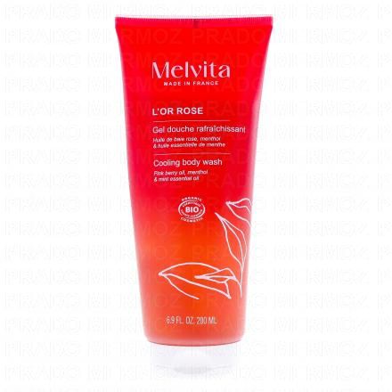 MELVITA L&rsquo;Or Rose - Gel Douche Rafra&icirc;chissant Bio 200ml