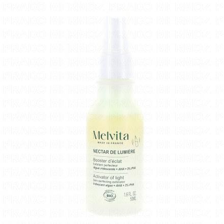 MELVITA Nectar de Lumi&egrave;re - Exfoliant Activateur d&rsquo;&Eacute;clat bio 50ml