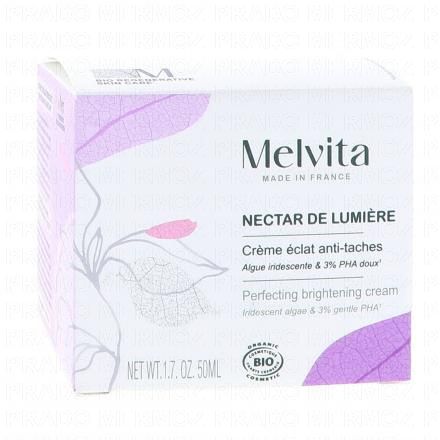 MELVITA Nectar de lumi&egrave;re - Cr&egrave;me &Eacute;clat Anti-Taches Bio 50ml