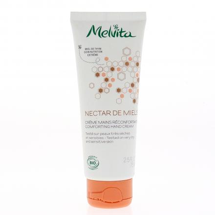 MELVITA Nectar de miels - Cr&egrave;me mains r&eacute;confortante bio 75 ml