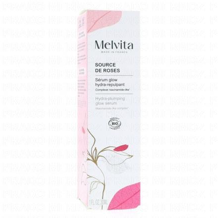 MELVITA Source de roses - S&eacute;rum glow hydra-repulpant bio 30ml
