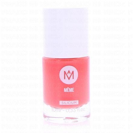 MEME COSMETICS Vernis au Silicium Rose n°16 Melon 10ml