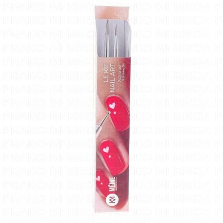 MEME kit nail art