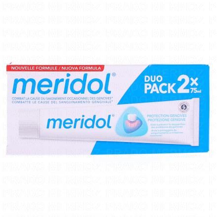 MERIDOL Dentifrice Protection Gencives (lot de 2 tubes 75ml)