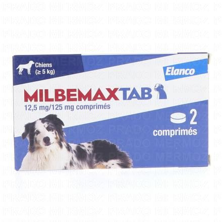 MILBEMAX Tab - Chien boite de 2 comprim&eacute;s