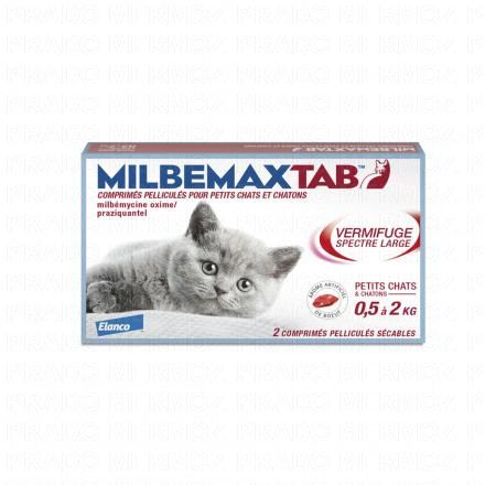 MILBEMAX Tab - Chaton boite de 2 comprimés