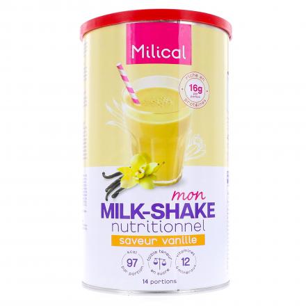 MILICAL Mon Milk-shake nutritionnel vanille 420g