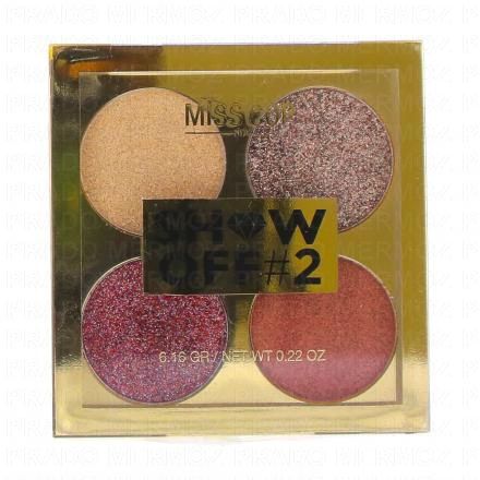 MISS COP SHOW OFF - Palette ombre à paupière (n°02)