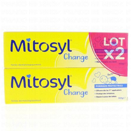 MITOSYL Change - Pommade protectrice bébé (lot 2 x 100g)