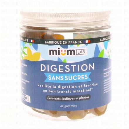 MIUM LAB Gummies Digestion sans sucres x42