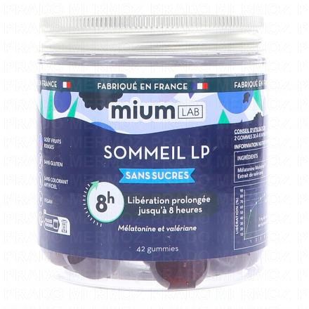 MIUM LAB Gummies Sommeil Lib&eacute;ration prolong&eacute;e x42