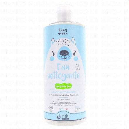 MKL Baby Green - Eau Nettoyante Bio (1l)