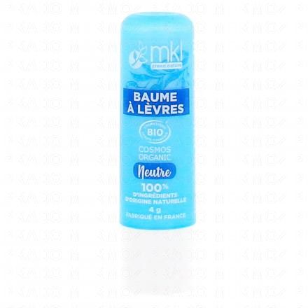 MKL Baume &agrave; l&egrave;vres neutre bio 4g