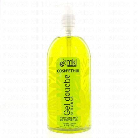 MKL Cosm'Ethik - Gel douche Surgras Verveine Bio de Provence 1L