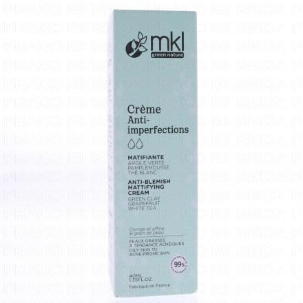MKL Cr&egrave;me anti-imperfections matifiante 40ml
