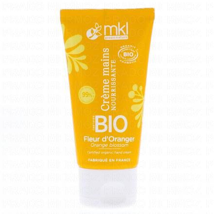 MKL Cr&egrave;me mains bio fleur d'oranger 50ml