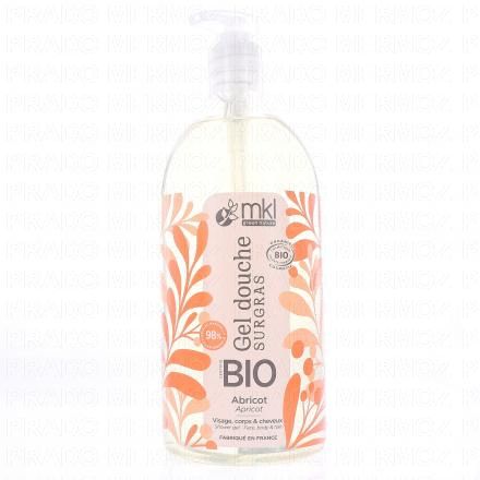 MKL Gel douche Surgras Abricot bio (flacon 1l)