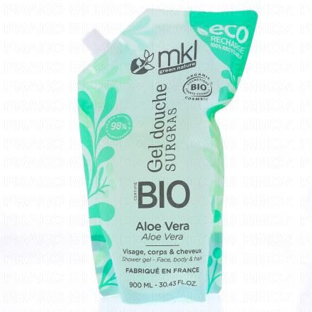 MKL Gel douche Surgras Aloe Vera Bio (eco-recharge 900ml)