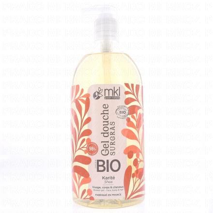 MKL Gel douche Surgras Karité Bio (flacon 1l)