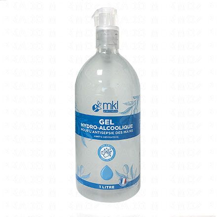 MKL Gel hydro-alcoolique pour l’antisepsie des mains flacon pompe 500ml