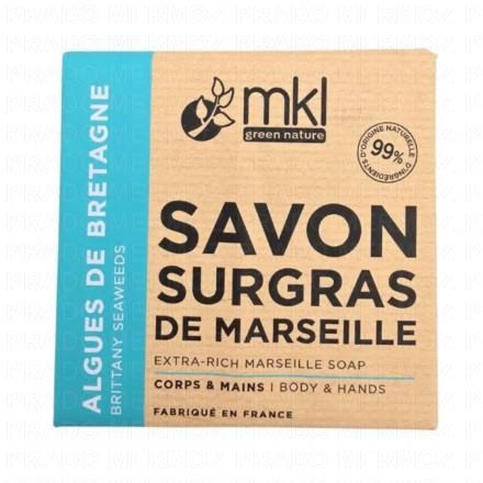 MKL Savon De Marseille Solide Surgras Algues de Bretagne 100g
