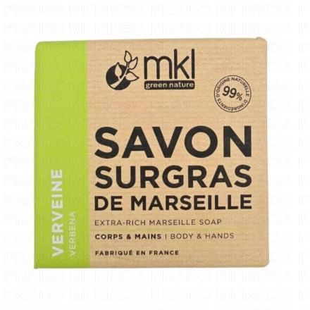 MKL Savon De Marseille Solide Surgras Verveine 100g