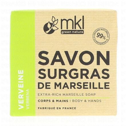 MKL Savon De Marseille Solide Surgras Verveine 100g