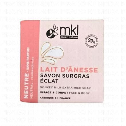 MKL Savon Surgras Eclat Sans Parfum au Lait d'Anesse 100g