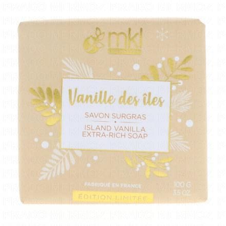 MKL Savon Surgras Vanille des Iles 100g